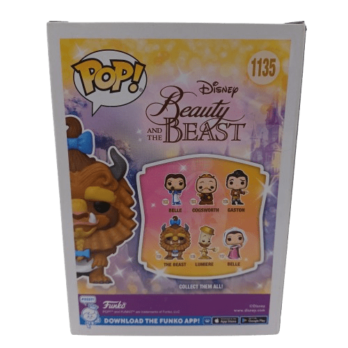 Funko Pop! Vinyl Beauty + The Beast 30th Anniversary #1135 The Beast Very Good Condition With Box (Light Damage At Top On Side Of Box) (LE 1351781)