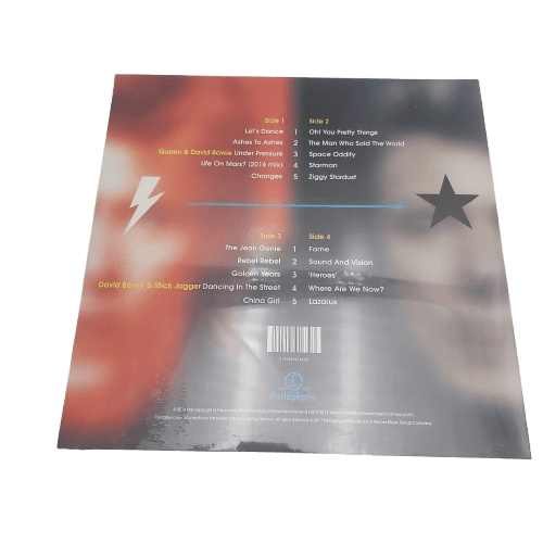 David Bowie Legacy Vinyl LP Album, Like New, Sealed In Shrinkwrap, Small Tear In Wrap (NA 1354709)