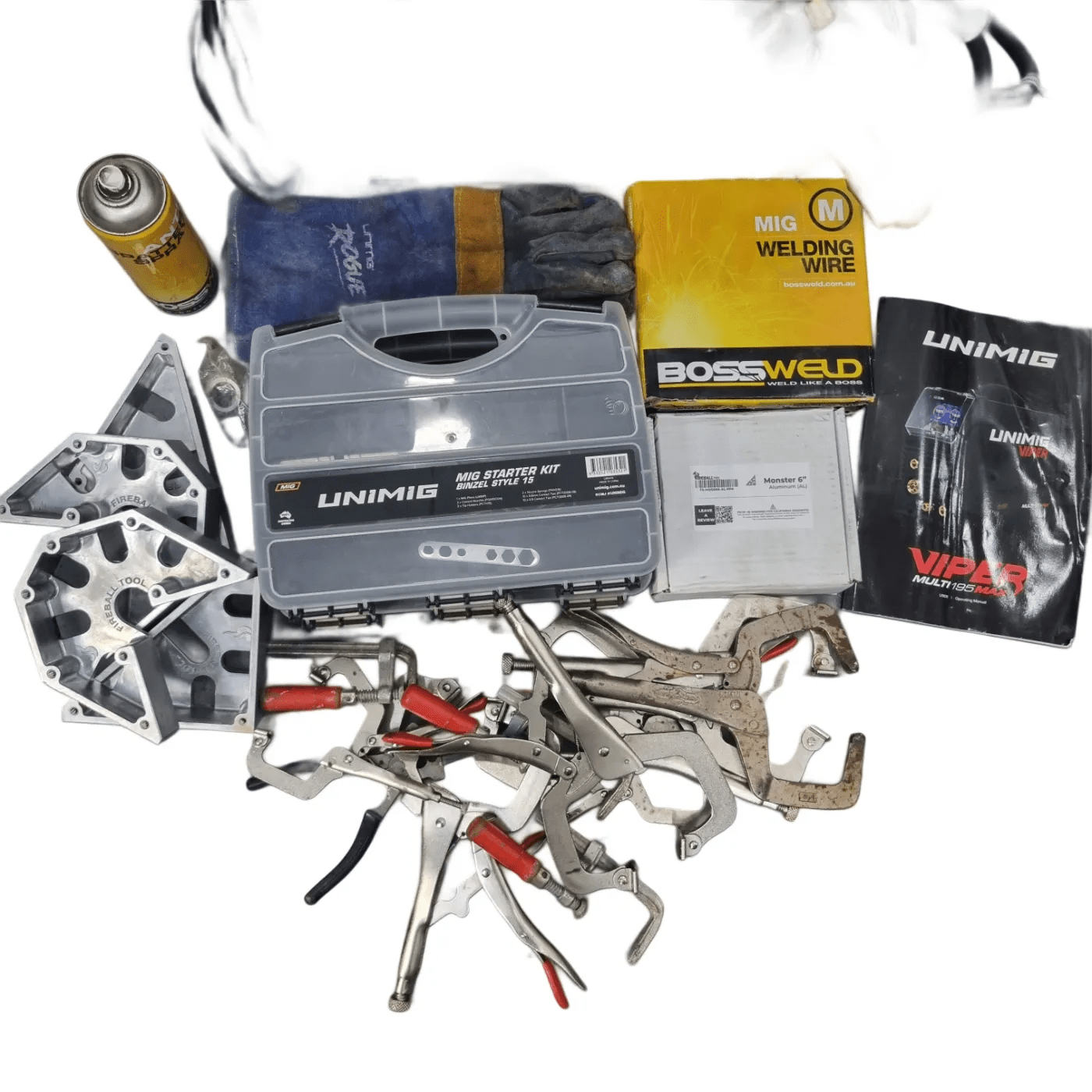 Unimig Viper Multi 195M Max Welding Kit – Includes Tub & Accessories (WR 1357460)