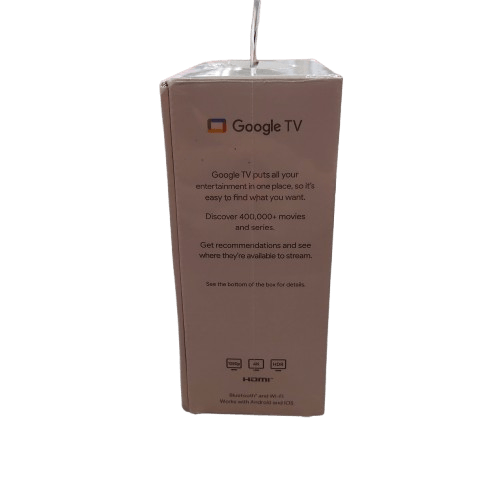 Google Chromecast With Google TV 4K – Like New Still Sealed
