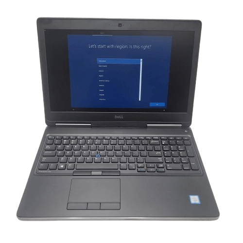 Dell Precision 7250 Laptop – Intel Xeon, 8GB RAM, 500GB Storage, Windows 10 Pro for Workstations, Includes Charger