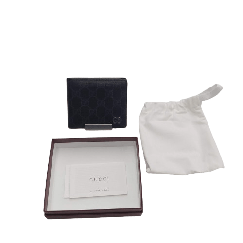 Gucci Wallet 768243 Grey With Receipt + Box + Dust Bag (NA)