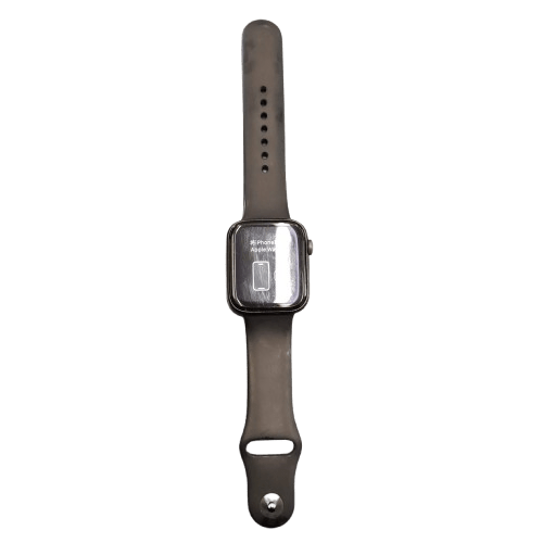 Apple Watch Series 5 MWVF2X/A, 44mm Case, Space Grey, GPS Only Model, Scuffing To Screen, With Straps Only No Charger (GE 1347689)