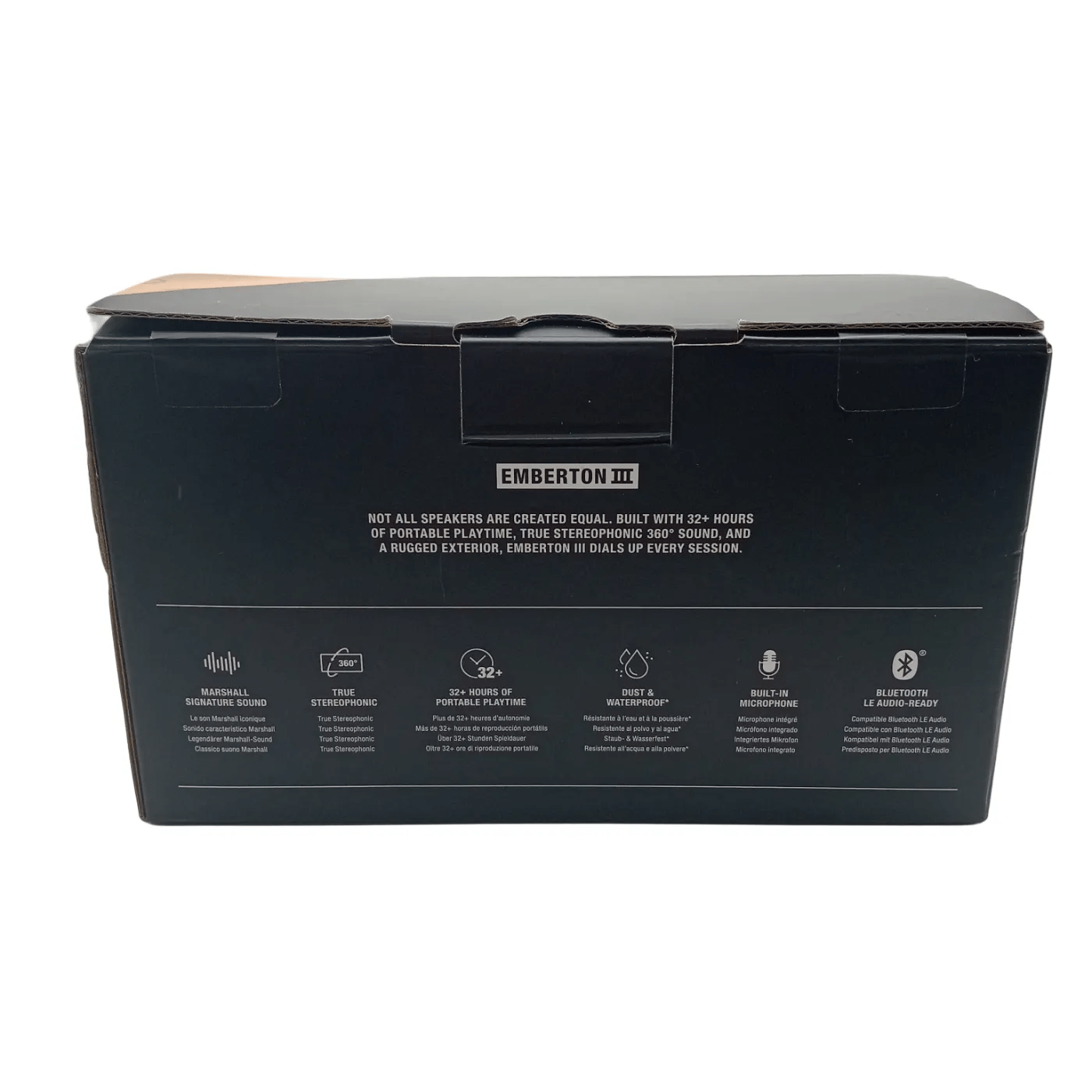 Marshall Emberton III Bluetooth Speaker in Box