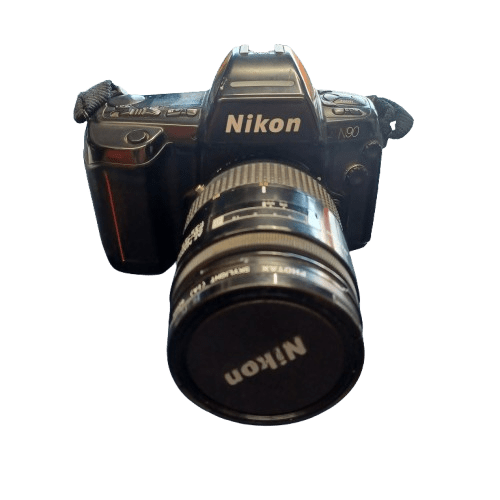 Nikon N90 Camera With Lense And Strap