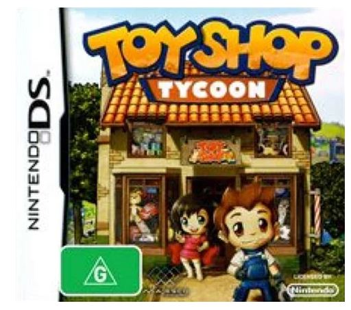 Nintendo DS Toy Shop Tycoon, EUR Cartridge, Good Condition, With PEGI Case + Manual