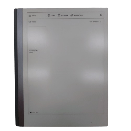 Remarkable Notebook TF1 – No Charger Included
