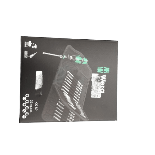 Wera Hexagon; Slotted; Phillips; Pozidriv; Spanner; Torx; Torq Set; Tri-Wing Interchangeable Screwdriver Set, 33-Piece Like New In The Box (LN)