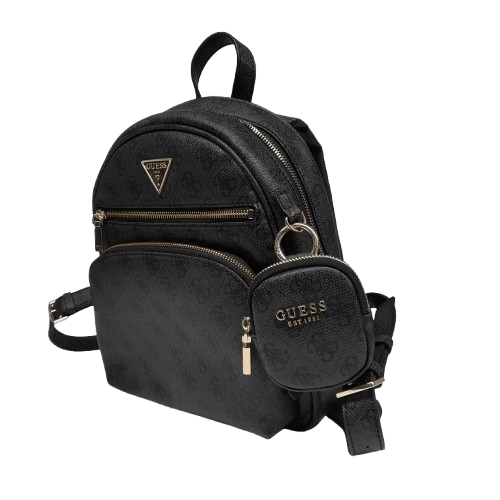 Guess Black Logo Power Play Backpack (JN)