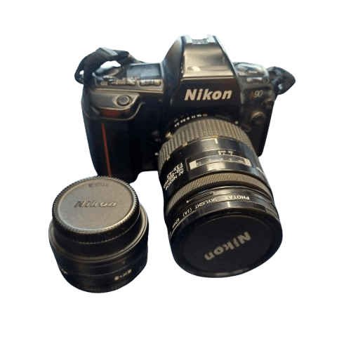 Nikon N90 Camera With Lense And Strap