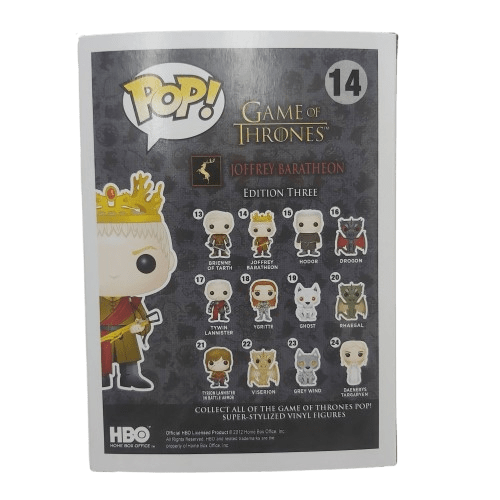 Funko Pop! Game of Thrones Joffrey Baratheon #14 POP Vinyl Figure (In Box)