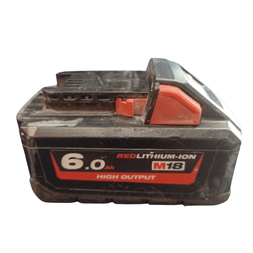 Milwaukee 18V RedLithium-Ion 6.0Ah High Output Battery M18HB6, Scuffing To Label, Good Condition (WR)