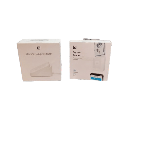 Square Card Reader with Dock for Square Reader