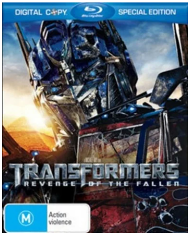 Transformers Revenge of The Fallen Blu ray 2 Disc Edition