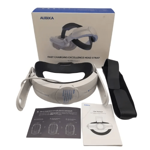 Aubika Fast Charging Excellence Head Strap for Meta Quest 3 As New in Box YJ-582A