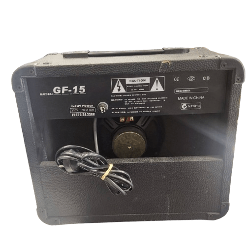 Casino G-15 15W Guitar Amplifier, Used Condition Some Damage To Sides (SHOWN), With 6.35mm Cable + 6.35-3.5mm Jack Adaptor (NA 1354045)