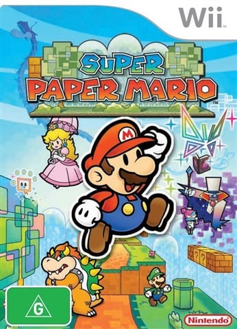 Nintendo Wii Game: Super Paper Mario *In Case – Great Condition* (WR 1312778)