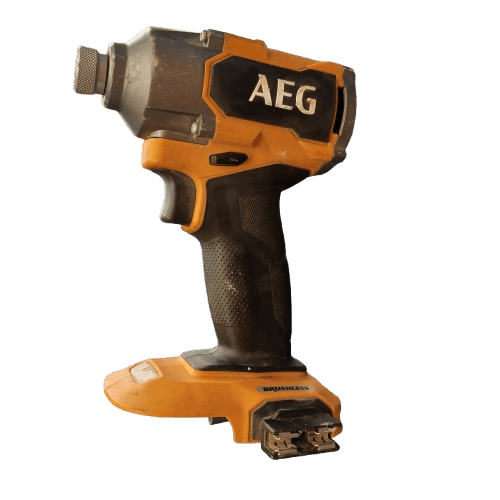 **SKIN ONLY** AEG A18IDB3 Impact Driver, Orange/Black, Good Condition **SKIN ONLY**
