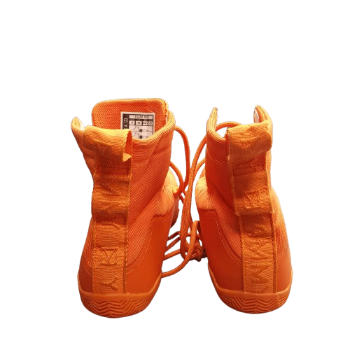 YAMMY Flux Orange Mid Boxing Shoes Sise 11 US
