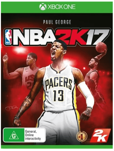 NBA 2K17 Xbox One Game Good Condition No Manual