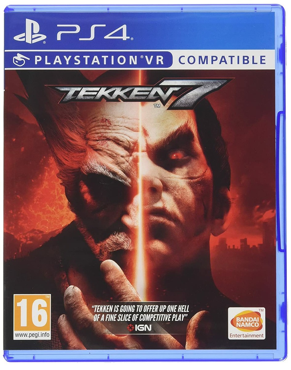 Playstation 4 Game: Tekken 7 *In Case* (WR 1355097)