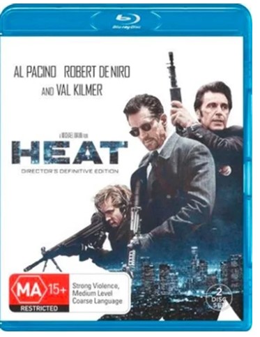 Heat Blu Ray Very Good Condition