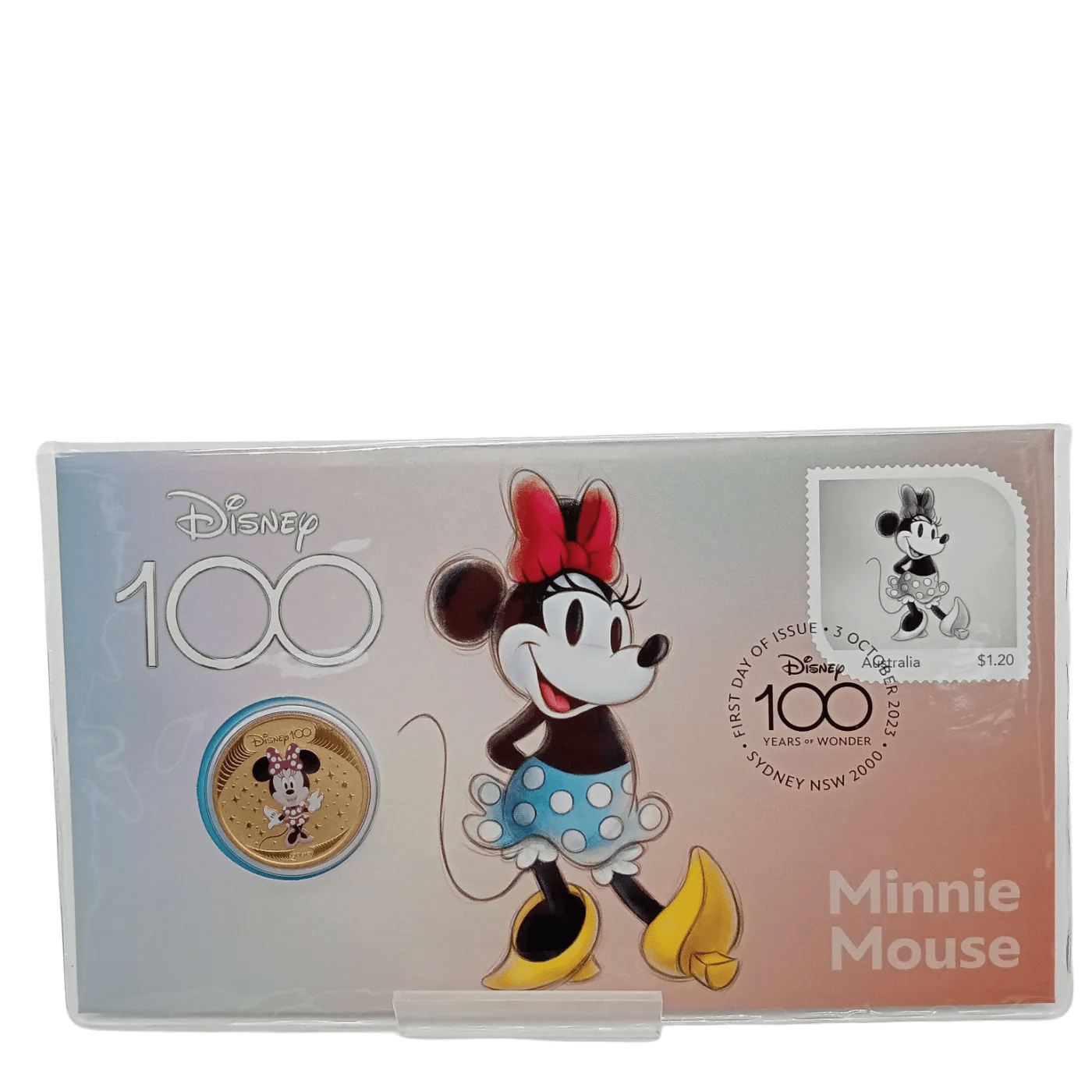 Australia Post Coin & Stamp: Disney 100 – Minnie Mouse (WR 1355912)