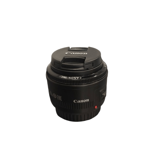 Canon Lens 50mm With Caps