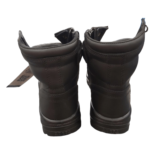 Men’s Steel Blue Argyle Zip Boots Style 312152-S2, Black, Like New With Tags + Box, Size AU 9.5/US 10.5/EUR 44 (WR 1342964)