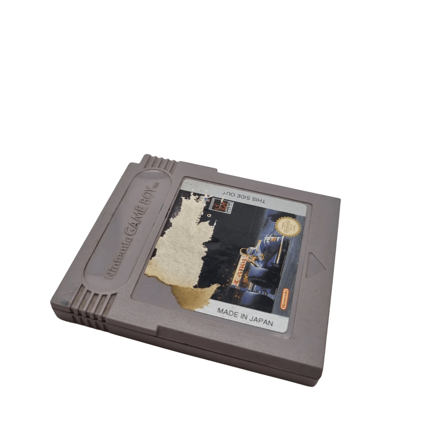 Game Boy Original Game: Nigel Mansell’s World Championship Racing