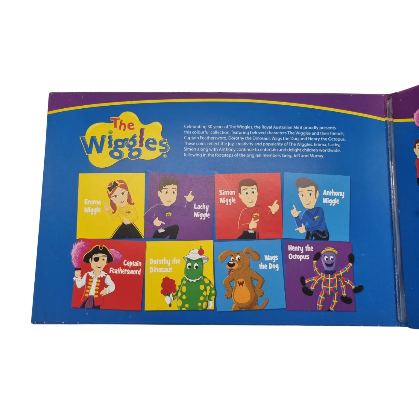 2021 The Wiggles 30th Anniversary 6-Coin Collection (WR 1342282)