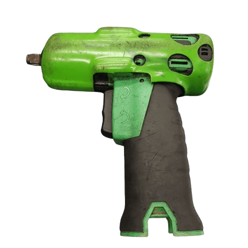 SNAP-ON 1/2 18V Lithium Cordless Impact Gun green with cover and battery (S/N & MODEL number not visible) –  (MR)