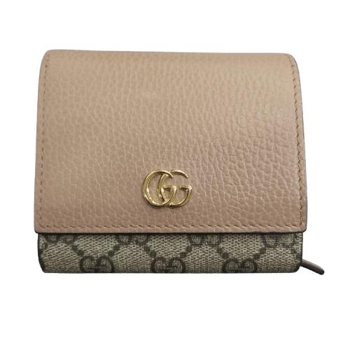 **GENUINE** Ladies Gucci Wallet, GG Marmont, Medium, Beige, With Cashaway Receipt, Ebay Authenticity Card, Dust Bag, Gucci Paper Bag, Excellent Condition