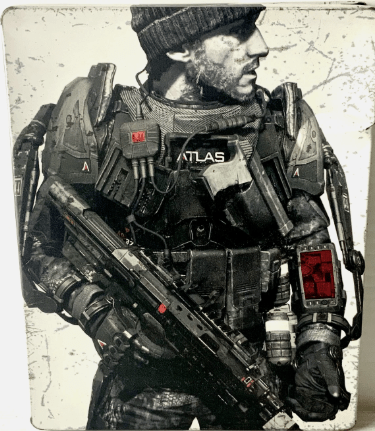 Call Of Duty Advanced Warfare Xbox One game Good Condition In Steel Case No Manual (CP1353256)