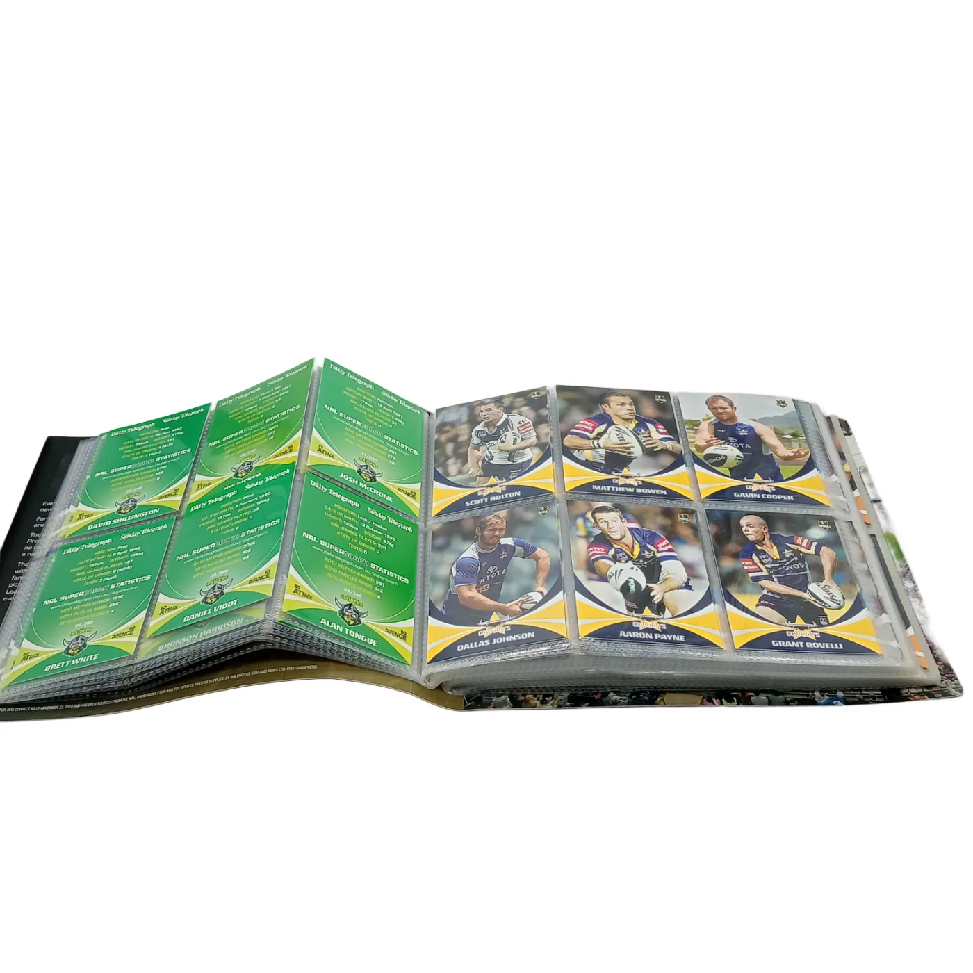 NRL Collector Cards Folder 2011 – Black Edition (WR 1330766)