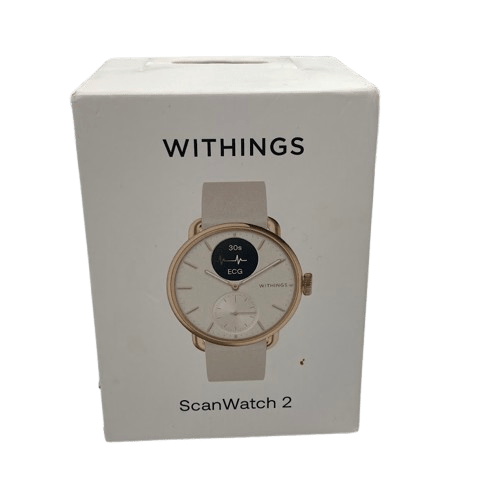 Withings ScanWatch 2 – Rose Gold, As new With Box and Charger
