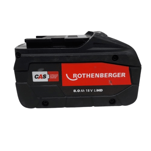 Rothenberger RO BO18/8 Li-HD 18V 8.0Ah Battery (LN)