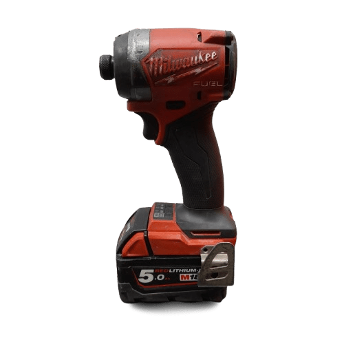 M18 FUEL™ 1/4″ Hex Impact Driver – 5.0AH Battery & M12-18FC  Charger Combo (MR 1342688)