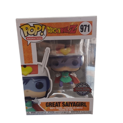 Great Saiyagirl Funko Pop Dragon Ball Z Number 971