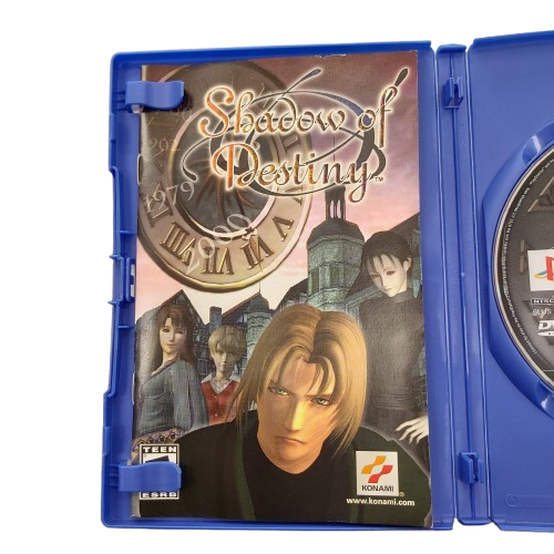 Playstation 2 Game Shadows Of Destiny, ESRB (American) Disc & Case, Good Condition With Case & Manual