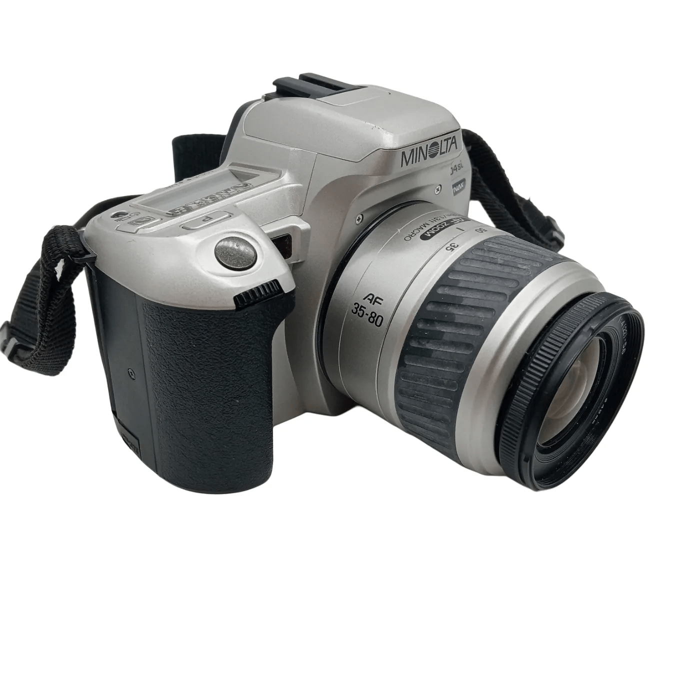 Minolta Dynax 404si 35mm Film Camera – Silver with 35-80mm Lens  (WR 1353305)