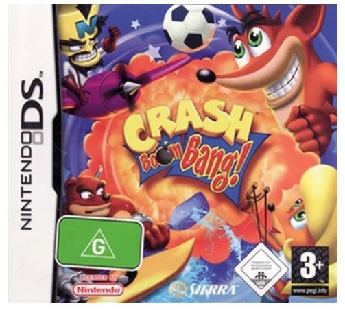 Nintendo DS Crash Boom Bang, Good Condition, CARTRIDGE ONLY NO CASE OR MANUAL