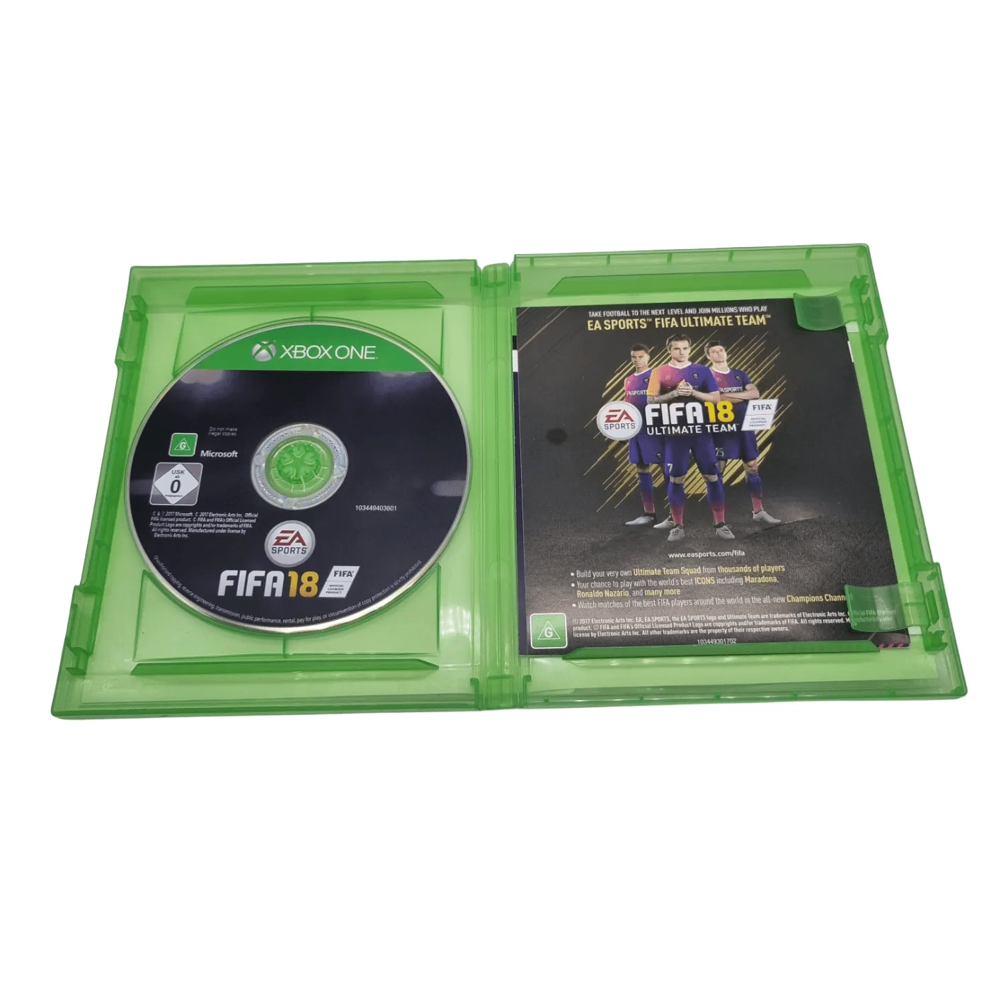 Xbox One FIFA 18 Game – WR 1352316