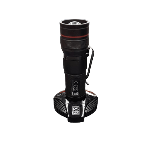RS PRO 176-6035 LED Rechargeable Pocket Torch
