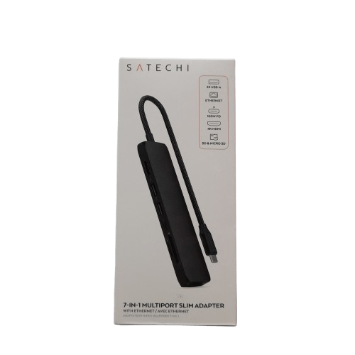 Satechi 7-in-1 USB-C Desk Hub In Box