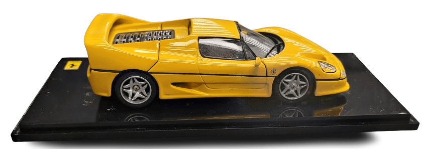 Ferrari F50 Collectable Model Car 1:64 Scale with Case
