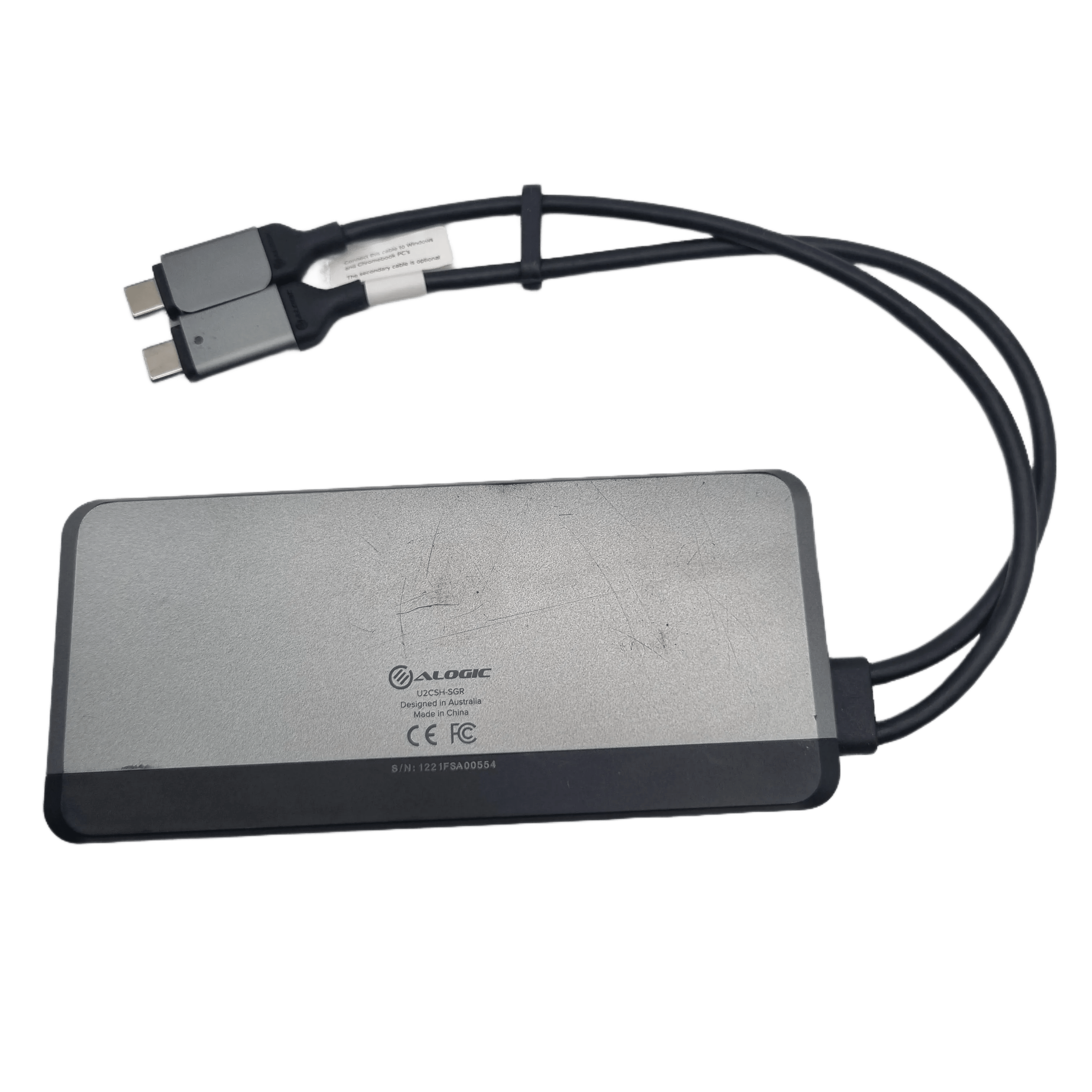 ALOGIC Twin USB-C 10-in-1 Superdock (U2CSH-SGR)