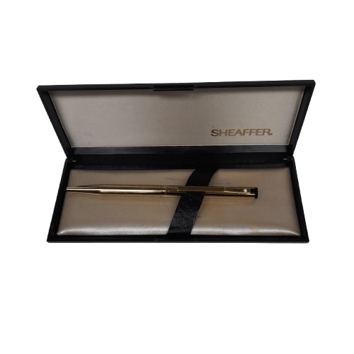 Sheaffer Gold Rollerball Pen In Box