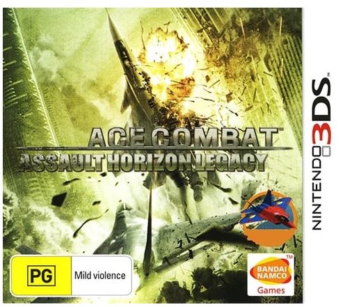 Nintendo 3D Ace Combat Assault Horizon Legacy, Acceptable Condition, CARTRIDGE ONLY NO CASE OR MANUAL