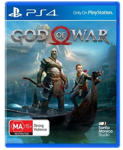 God Of War Playstation 4 Game – Very Good No Manual In Case (CP-1256315)